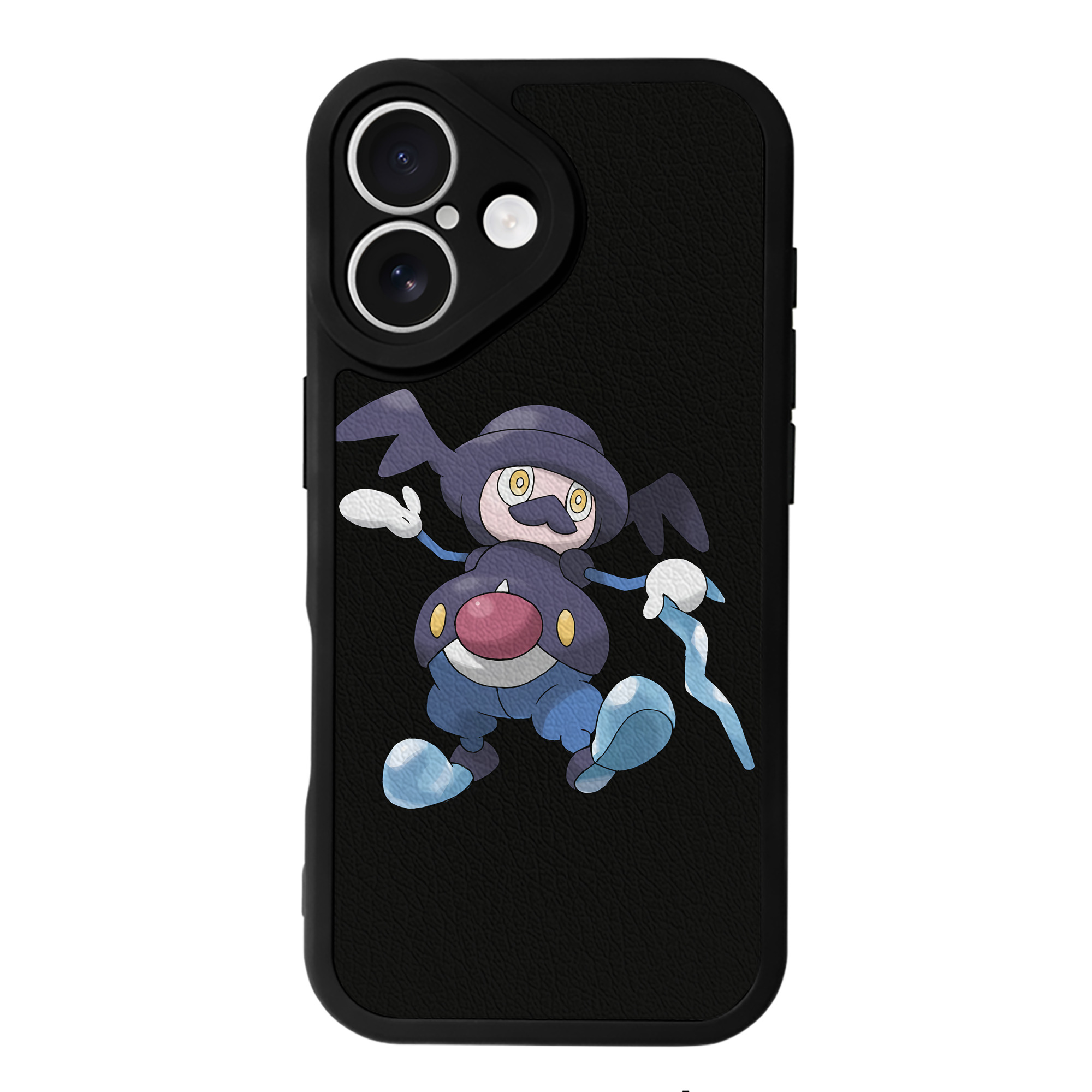 （画像用） ポケットモンスター Pokémon 【iPhone 16シリーズ対応】シリコンスマホケース（レザー調） 材質：シリコン